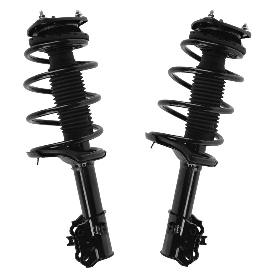 Front Struts w/ Coil Springs Rear Shocks Sway Bars Kit for 2006 - 2011 Kia Rio - Image 3 of 4