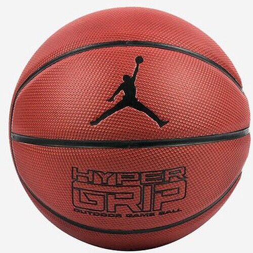 Bola de Basquete Jordan Hyper Grip 4P Nike Unissex 7 Black/Gym Red