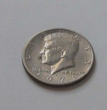 1971 john f kennedy half dollar
