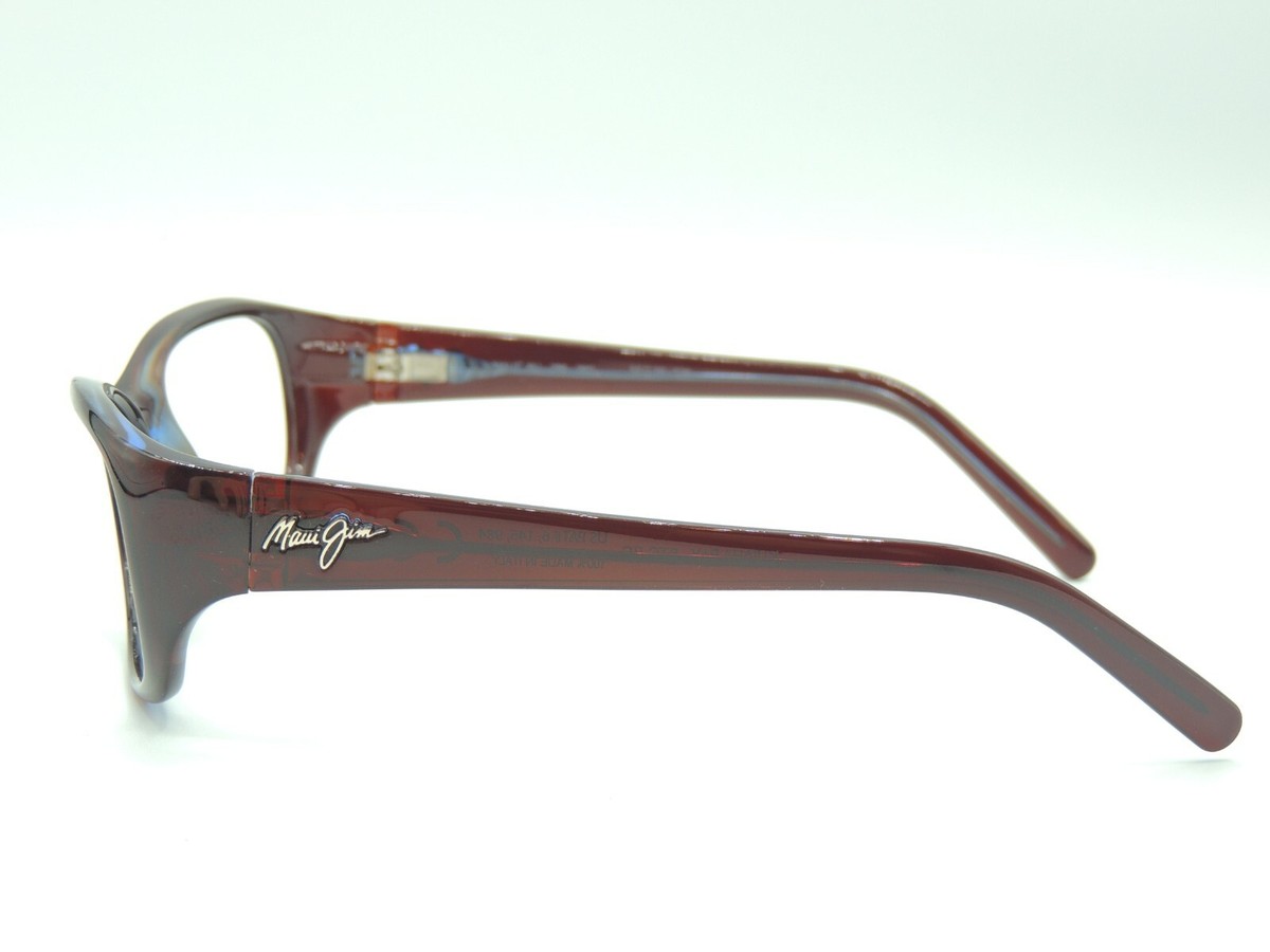 Maui Jim Kuiaha Bay 286 26C Brown Blue Sunglass Frames View 4