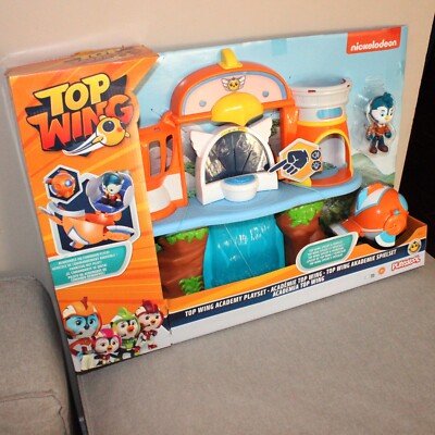 new torn box TOP WING ACADEMY PLAYSET E5613 Hasbro Nickelodeon Playskool Speedy