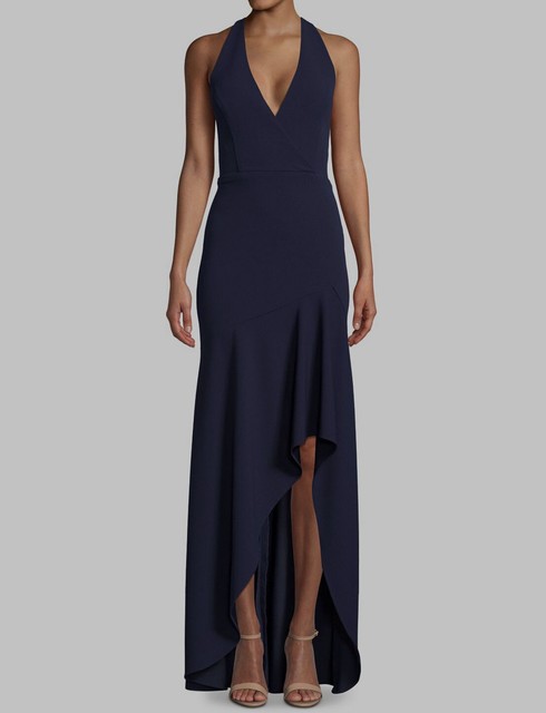 betsy and adam draped sheath dress