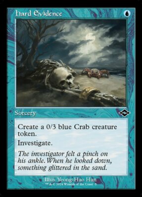 Hard Evidence - Foil - Retro Frame NM, English MTG Modern Horizons 3: Main Set