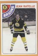 1978-79 TOPPS HOCKEY JEAN RATELLE #155 BRUINS EXMT *A4066