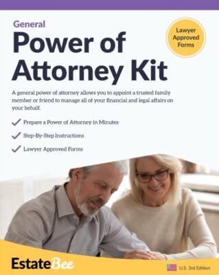 EstateBee - General Power of Attorney Kit   Make Your Own Power of Att - X555z