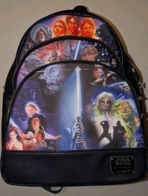 Loungefly Disney Star Wars Original Trilogy Triple Pocket  display picture 1