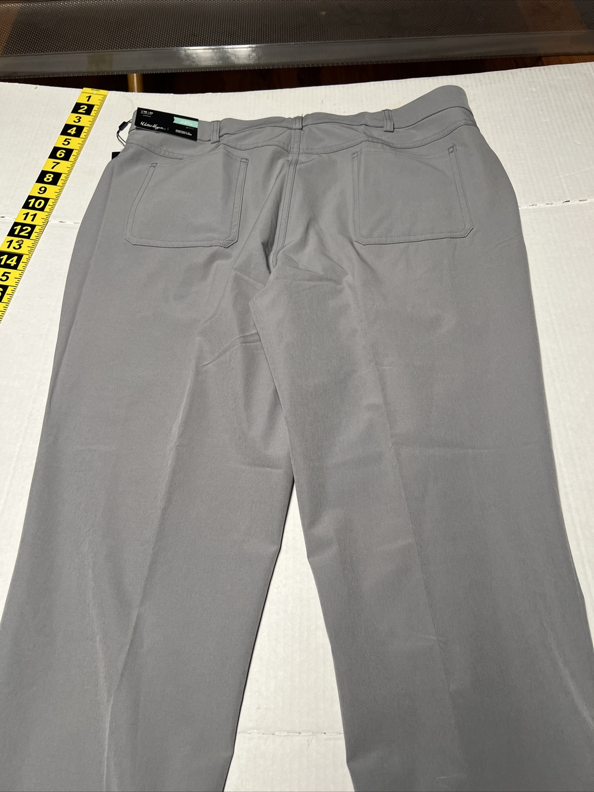 Walter Hagen Golf Pants Chino Perfect 11 5 Pocket Mid Grey 38x30 New eBay