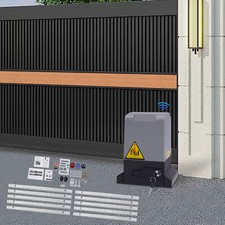 Schiebetorantrieb tor&ouml;ffner Motor Hoftorantrieb Komplett-Set torantrieb 1200kg
