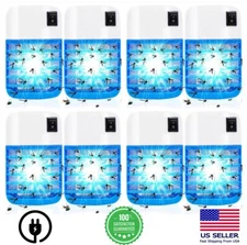 8 Pcs Electric Plug in Mosquito killer Lamp Bug Zapper Indoor Fly Night LED Trap