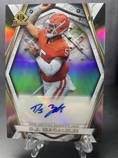 2022 BOWMAN UNIVERSITY D.J. UIAGALELEI INVICTA ROOKIE REFRACTOR AUTO 01/99