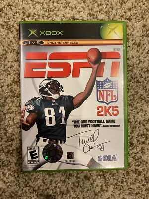 ESPN NFL 2K5 (Xbox, 2004) CIB w/Manual