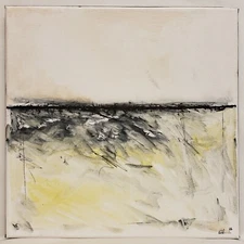 No.455 Original Abstract Modern Minimal Urban Painting By K.A.Davis