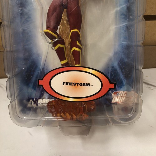 DC Infinite Crisis Series 2 Firestorm Action Figure 6.5" Con Base - 2