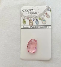 Swarovski Crystal Pendant Divine Rock Lt Rose 19 mm