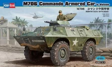 HOBBY BOSS 82418 1:35 M706 Commando Armored Car in Vietnam Plastic Model Kit