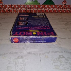 PINBOT PIN-BOT NINTENDO NES PAL A VERSIONE ITALIANA MATTEL ITA