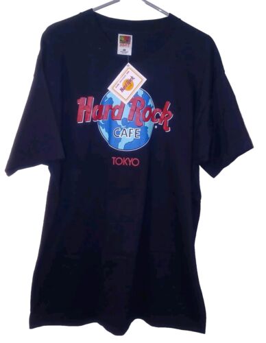 NWT Vintage Hard Rock Cafe Tokyo Japan T-shirt Mens XL 90s Single Stitch NEW - Picture 1 of 6