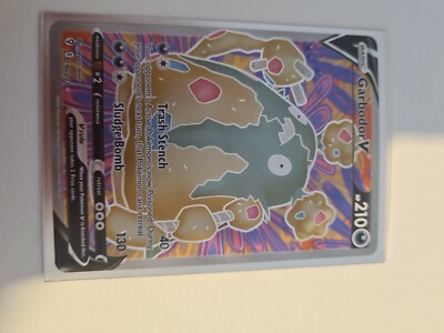 Garbodor V 190/203 Evolving Skies Full Art Pokemon Karte Mint/NM Pack Fresh