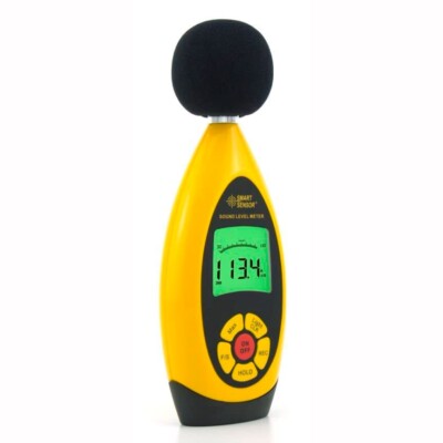 Digital Noise Gauge Sound Level Tester Meter with Range 30-130dBA Accuracy ±1.5