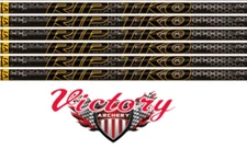@NEW@ 6- Victory Archery RIP TKO V1 Elite 400 Carbon Arrow Shafts RIPTKE-400S