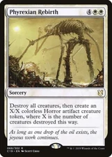 Phyrexian Rebirth [Commander 2019] Magic MTG 068/302
