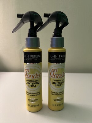 John Frieda Sheer Blonde go Blonder Controlled Lightening Spray 3.5oz - 2 Pack
