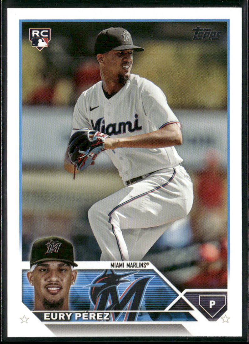 2023 Topps Update #US139 Eury Pérez RC