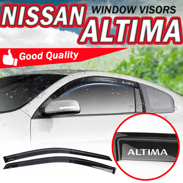 OutChannel Window Visors Sunroof 3pc For Nissan Altima D32 2 Door