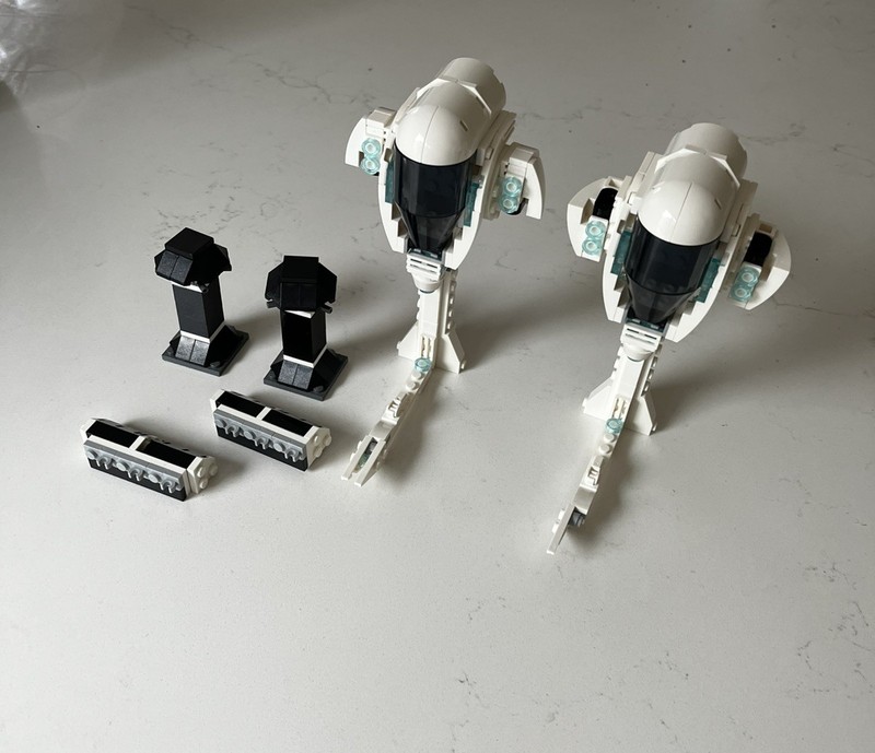 No Minifigures Lego 40765 Star Wars Kamino Training Facility BUILDS ONLY