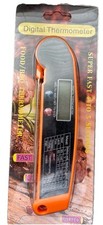 Digital Thermometer LCD Display Color Orange