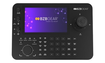 BZBGEAR Professional Serial and IP PTZ Joystick Controller with Touchscreen/POE