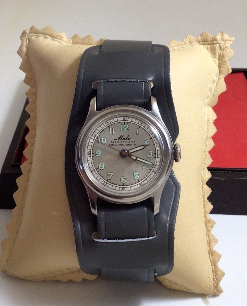 Vintage Mido Multifort Superautomatic Cal.817,17J Bumper,Ref.220