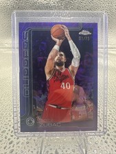 2025-26 Topps Chrome - Ivica Zubac #63 Purple Wave Refractor /75