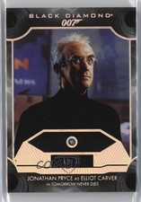 2025 James Bond Black Diamond Relics 12/25 Jonathan Pryce Elliot Carver #50 6o2