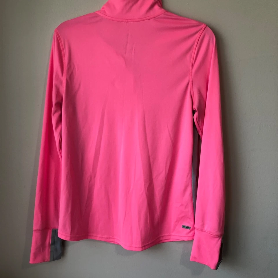 Danskin Now Pink Long Sleeve 1/4 Zip Performance Top Women's Size M Pullover - Image 3 of 4