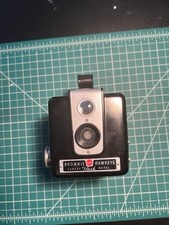 Vintage Kodak Brownie Hawkeye Flash Model Camera UNTESTED 