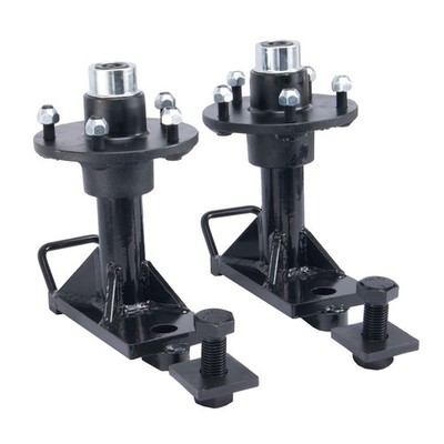 5x Superior Shipping Container Wheels Container Moving Kits 2 of Spindles 5.5Lug