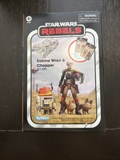 Star Wars 3.75 Vintage Collection Sabine Wren & Chopper 2-Pack Pulse NEW SEALED