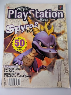 Playstation Magazine Volume 3 Issue 1 - Spyro 2 Ripto's Rage, Next Day Shipping 