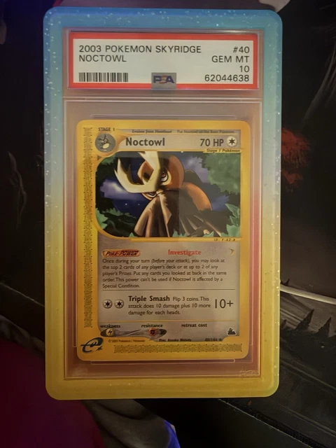 2003 POKEMON SKYRIDGE #40 NOCTOWL PSA 10