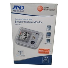 A&D Medical Upper Arm Blood Pressure Monitor Family UA-767F New Tatty