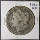 1882 CC $1 Morgan Silver Dollar