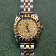 Reloj para hombre Tudor Classic 23013 esfera lino champán 41 mm fecha día automático