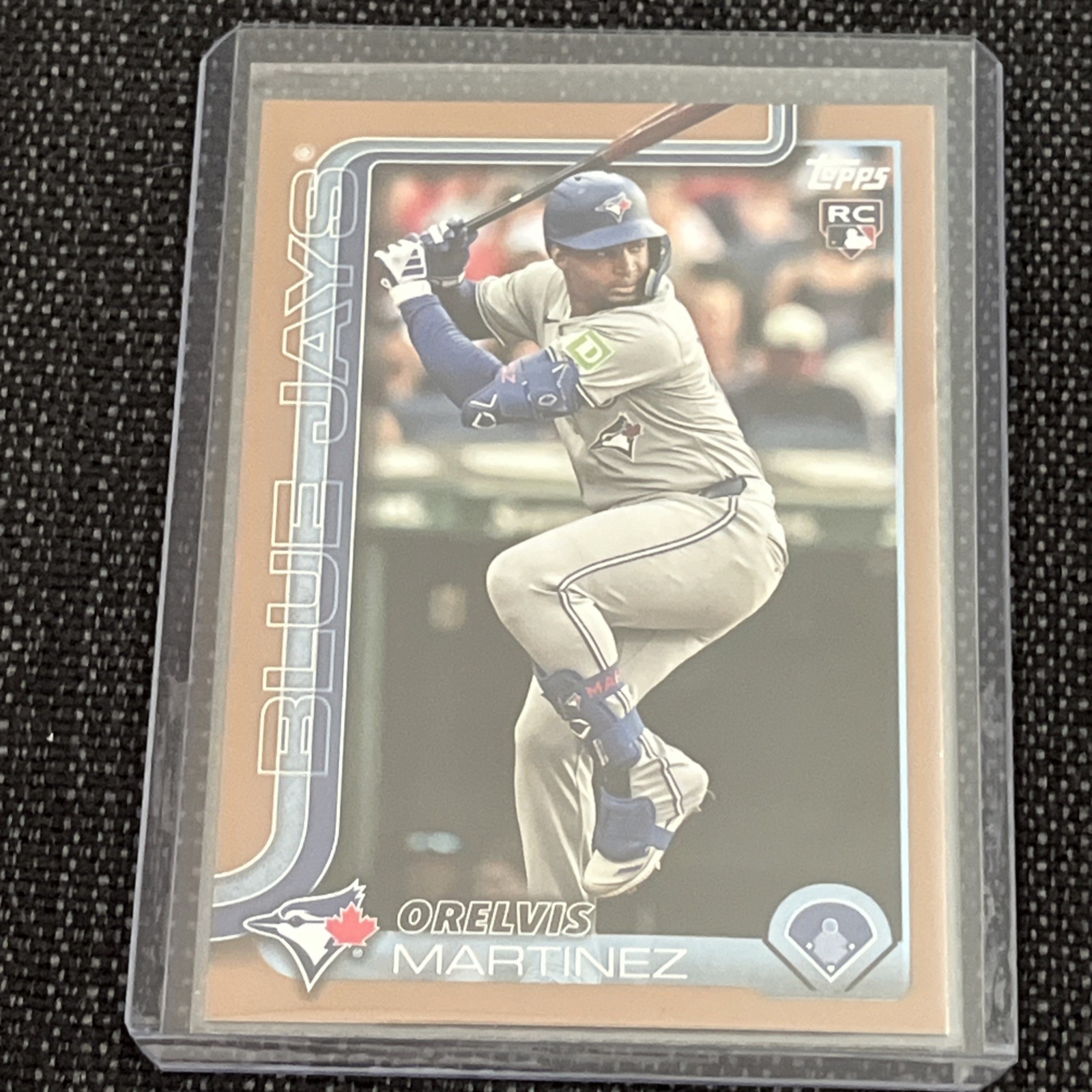 2025 Topps- Gold #18 Orelvis Martinez RC /2025- Toronto Blue Jays
