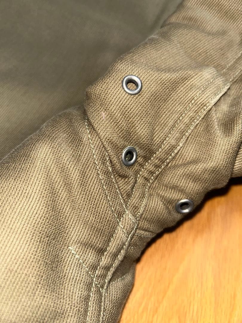 Buzz Ricksons N-1 Deck Jacket Olive Excellent Use… - image 6