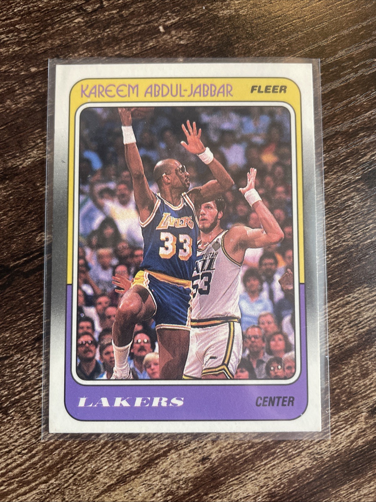 1988-89 Fleer - Kareem Abdul-Jabbar #64