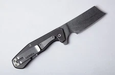 BLACK GERBER 1911021A1 ASADA FOLDING CLEAVER POCKET KNIFE  BALL BEARING PIVOT