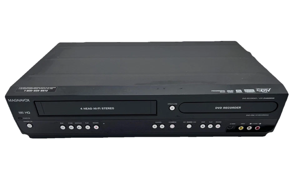 Magnavox MDR161V DVD Recorder VCR 2 Way Dubbing Transfer VHS To DVD HDMI Output - Image 2 of 4