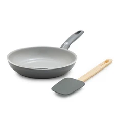 GreenPan 8 Nonstick Frying Pan with Spatula, PFAS-Free, Dishwasher Safe