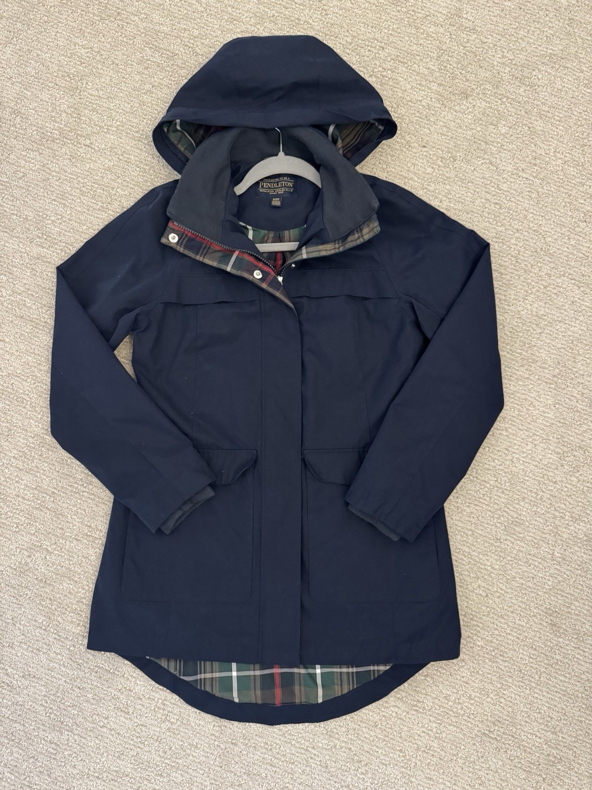 Pendleton Women's Full Zip Jacket Packable Hood M… - image 3